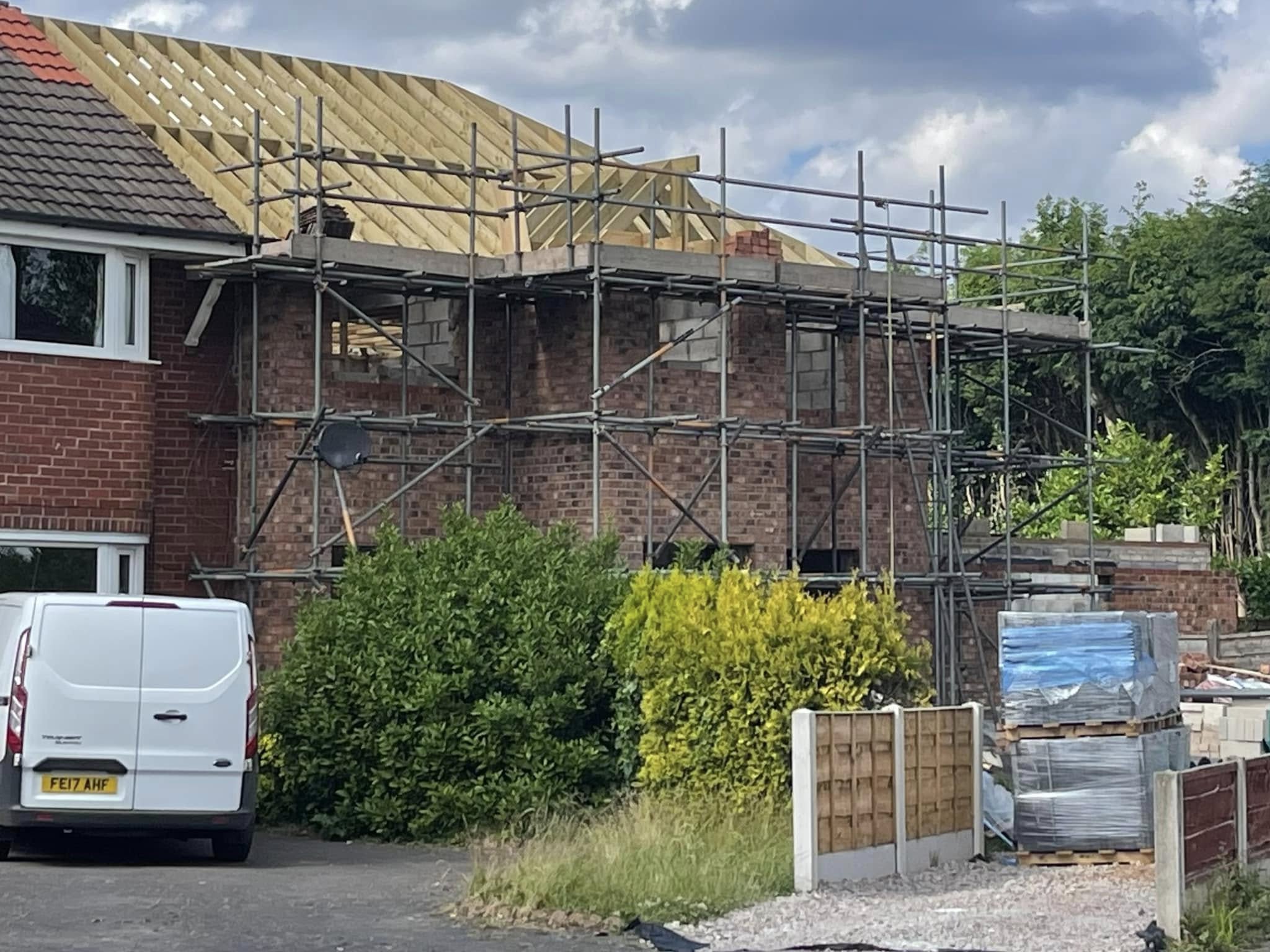 House extension by LZ Electrical & Building Services