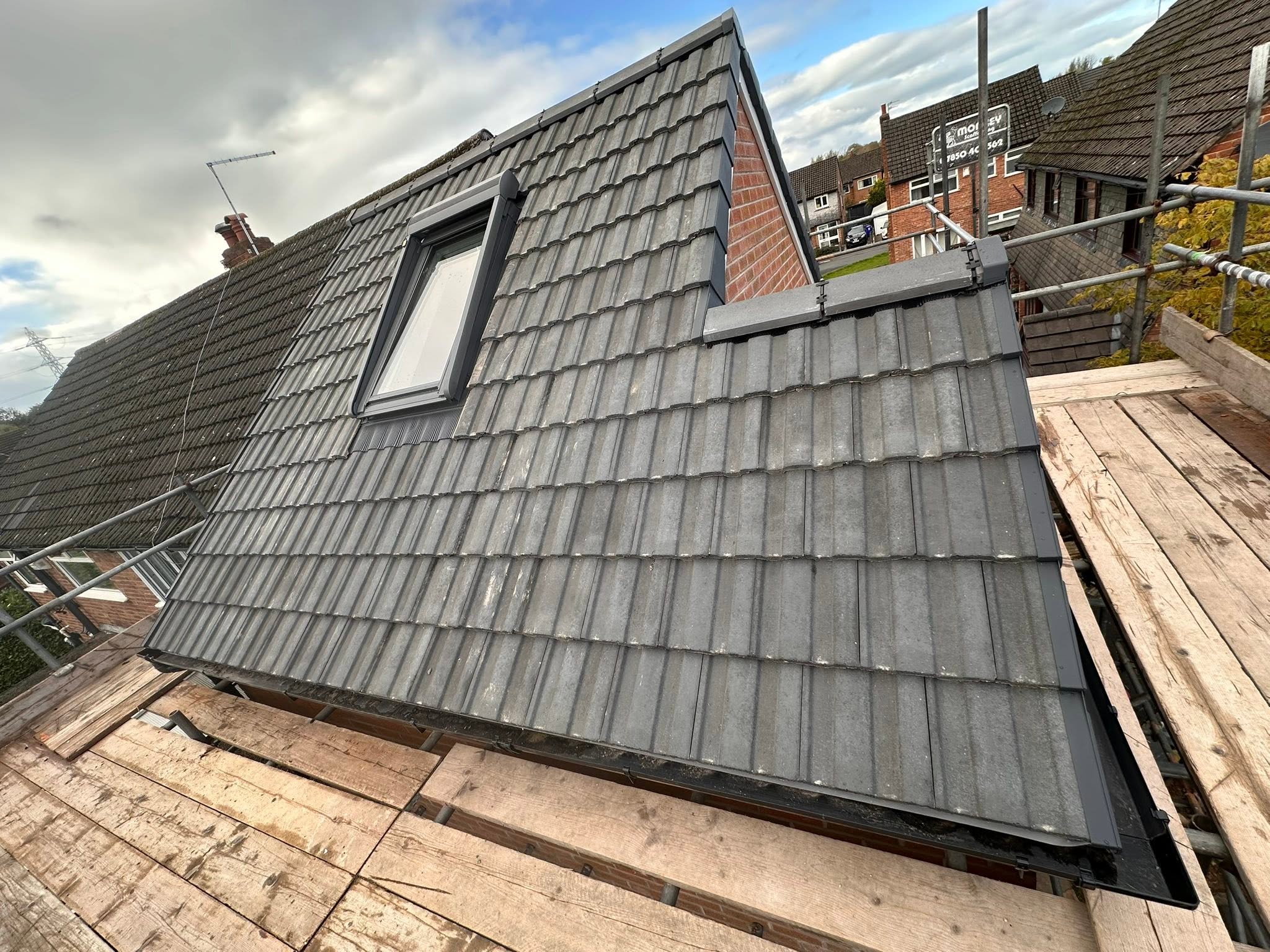 Roofing work by LZ Electrical & Building Services